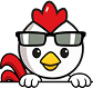 Mommy's Chicken mascot